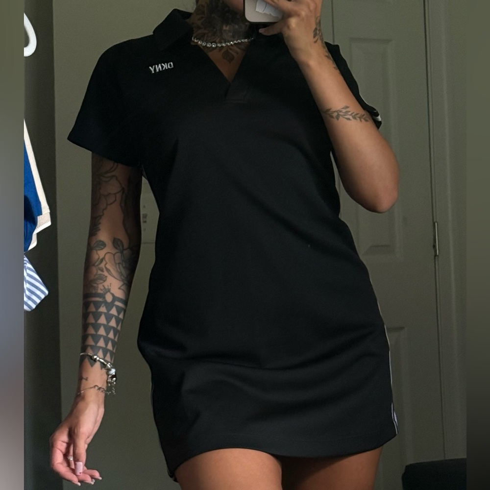 DKNY Black and White Women's Dress